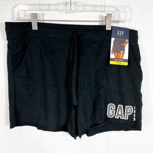 NEW Gap Black and White Athletic Shorts Medium